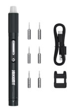 JAKEMY ηλεκτρικό κατσαβίδι JM-Y05 με LED φακό, 3 λειτουργίες, 6 μύτες - 6949639106018