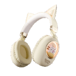 Kiddoboo Delulu Bluetooth Headphones Gold