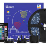 SONOFF smart LED καλωδιοταινία L2-5M, αδιάβροχη, RGB, WiFi & BT, 5m - 6920075776706