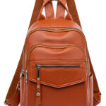 ROXXANI γυναικεία τσάντα πλάτης LBAG-0022, καφέ - 5210131074671