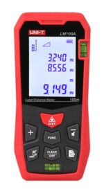 UNI-T laser μετρητής απόστασης LM100A, m/ft/in, 100m - 6935750570098