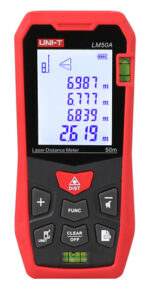 UNI-T laser μετρητής απόστασης LM50A, m/ft/in, 50m - 6935750550182