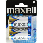 MAXELL αλκαλικές μπαταρίες LR20/D, 1.5V, 2τμχ - 4902580734008