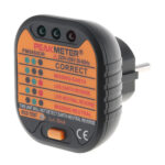 PEAKMETER tester πρίζας PM6860DR, 220-250V 50-60Hz - 5902270748734