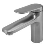 BRUNO μπαταρία νιπτήρα M11570-235C, αναμεικτική, ασημί - 5210131119600