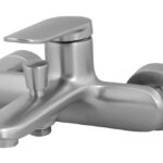 BRUNO μπαταρία τοίχου μπάνιου M31570-235C, αναμεικτική, ασημί - 5210131119594
