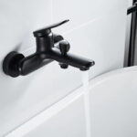 BRUNO μπαταρία τοίχου μπάνιου M31570-235H, αναμεικτική, μαύρη - 5210131119617 - Image 2