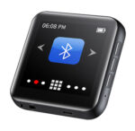 RUIZU MP3 player M4 με ηχείο, 1.8", 16GB, BT, ελληνικό μενού, μαύρο - 5210131054642