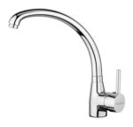 BRUNO μπαταρία πάγκου κουζίνας M54015-H531C-C508, αναμεικτική, ασημί - 5210131065228