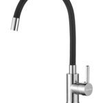 BRUNO μπαταρία πάγκου κουζίνας M54804-006C-S626, εύκαμπτη, αναμεικτική, μαύρη - 5210131065204