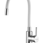 BRUNO μπαταρία πάγκου κουζίνας M54804-006C-S626, εύκαμπτη, αναμεικτική, λευκή - 5210131065211