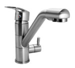 BRUNO μπαταρία πάγκου κουζίνας M54954-355N, τρίοδη, αναμεικτική, ασημί - 5210131124628 - Image 2