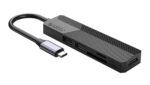 ORICO docking station MDK-5P, 5 θυρών, USB-C σύνδεση, 4K, μαύρο - 6954301179337