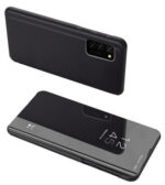 POWERTECH θήκη Clear View MOB-1642 για Samsung A72 5G, μαύρη - 9111201926981