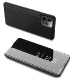 POWERTECH θήκη Clear View MOB-1664 για iPhone 13/13 Pro, μαύρη - 9145576216859 - Image 2