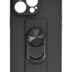 POWERTECH θήκη Ring MOB-1678 για iPhone 13 Pro, μαύρη - 9145576214749