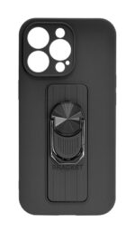POWERTECH θήκη Ring MOB-1678 για iPhone 13 Pro, μαύρη - 9145576214749