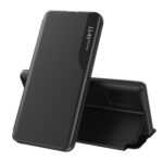POWERTECH θήκη Smart view MOB-1828 για Samsung A73 5G, μαύρη - 5900217920304