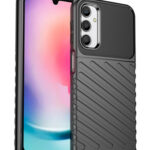 POWERTECH θήκη Thunder MOB-1853 για Samsung Galaxy A24, μαύρη - 9145576275344