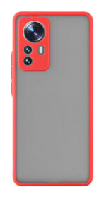 POWERTECH Θήκη Color Button MOB-1873 για Xiaomi 12/12X, κόκκινη - 5900217935117
