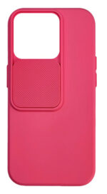 POWERTECH Θήκη Camshield Soft MOB-1887 για iPhone 15 Pro, ροζ - 5900217994374