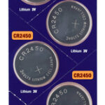 MURATA Μπαταρία λιθίου CR2450, 3V, 5τμχ - 4582503192506