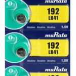 MURATA Αλκαλικές μπαταρίες LR41 MR-LR41, 1.5V, 5τμχ - 4582503192049