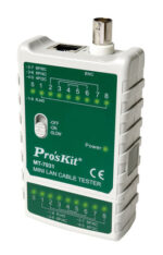 PROSKIT tester καλωδίων δικτύου MT-7031 για RJ45/11/12/22 & BNC - 4711552163681