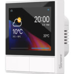 SONOFF smart panel ελέγχου NSPanel με οθόνη αφής, 2-gang, Wi-Fi, λευκό - 6920075777703