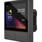 SONOFF smart panel ελέγχου NSPanel με οθόνη αφής, 2-gang, Wi-Fi, γκρι - 6920075776393