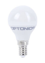 OPTONICA LED λάμπα G45 1401, 5.5W, 6000K, E14, 450lm - 3800156614017