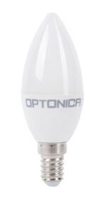 OPTONICA LED λάμπα C37 1425, 5.5W, 6000K, E14, 450lm - 3800156614253 - Image 2