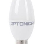 OPTONICA LED λάμπα C37 1425, 5.5W, 6000K, E14, 450lm - 3800156614253