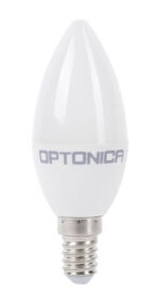 OPTONICA LED λάμπα C37 1425, 5.5W, 6000K, E14, 450lm - 3800156614253