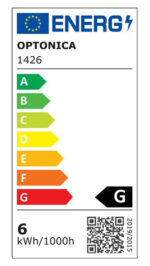 OPTONICA LED λάμπα candle C37 1426, 5,5W, 4500K, E14, 450lm - 3800156614260 - Image 2