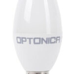 OPTONICA LED λάμπα candle C37 1429, 8W, 4500K, 710lm, E14 - 3800156614291