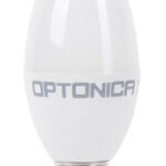 OPTONICA LED λάμπα candle C37 1430, 8W, 2700K, 710lm, E14 - 3800156614307