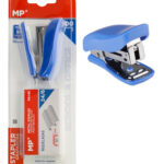 MP mini συρραπτικό με ανταλλακτικά PA636, 24/6-26/6, 10 φύλλα, μπλε - 5210131064061