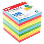 MP χαρτάκια σημειώσεων PN030N-1, 90x90mm, 850τμχ, χρωματιστά - 8435464202462