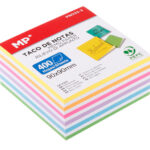 MP χαρτάκια σημειώσεων PN032-3, 90x90mm, 400τμχ, χρωματιστά - 8435464202523