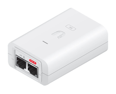 POE-24-24W-G-WH UBIQUITI PoE adapter POE-24-24W-G-WH, 24VDC, 24W, Gbit - 817882022545 - Image 1