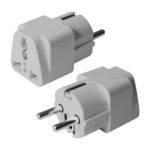 POWERTECH αντάπτορας ρεύματος PT-1001, German type/universal, 16A, 7τμχ - 5210131053980