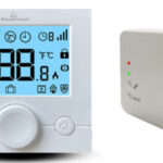 POWERTECH ψηφιακός θερμοστάτης χώρου PT-1046, αερίου, RF, λευκός - 5210131065020