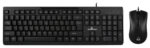 POWERTECH set ποντίκι & πληκτρολόγιο PT-1068, ενσύρματο, 1000DPI, μαύρο - 5210131068014