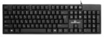 POWERTECH πληκτρολόγιο PT-1074, ενσύρματο, EN/GR, μαύρο - 5210131066409