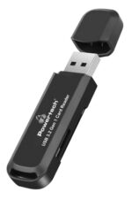 POWERTECH card reader PT-1112 για SD & micro SD, USB 3.2, 5Gbps, μαύρο - 5210131074084