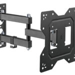 POWERTECH επιτοίχια βάση τηλεόρασης PT-1129, 23-43", έως 30kg, full motion - 5210131074220