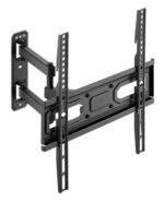 POWERTECH επιτοίχια βάση τηλεόρασης PT-1131, 32-55", έως 35kg, full motion - 5210131074244