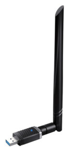 POWERTECH ασύρματος USB αντάπτορας δικτύου PT-1132, 1300Mbps, 2.4/5GHz - 5210131074763