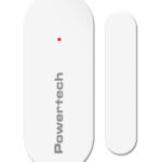 POWERTECH ασύρματη μαγνητική παγίδα PT-1133, 433MHz eV1527, λευκή - 5210131075500